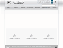 Tablet Screenshot of mycrosario.com.ar
